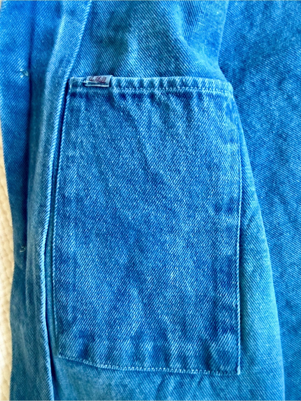 Alex Mill Indigo Blue Workwear Chore Jacket - Picture 3 of 4